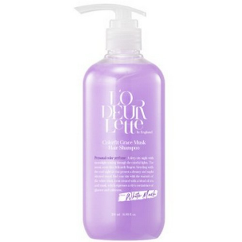 로더렛 컬러핏 헤어 샴푸 그레이스 머스크 500ml