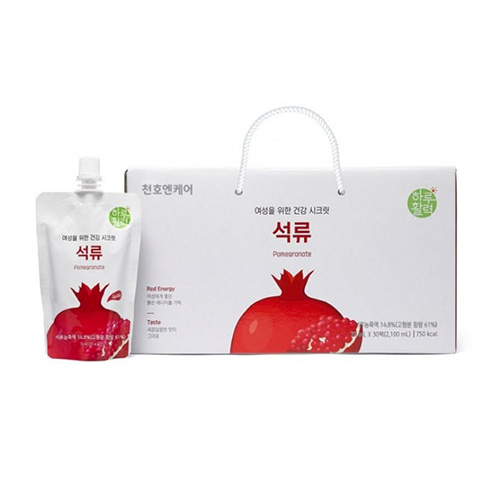천호엔케어 하루활력 여성을 위한 건강 시크릿 석류 70ml 30포 (2개)_이미지