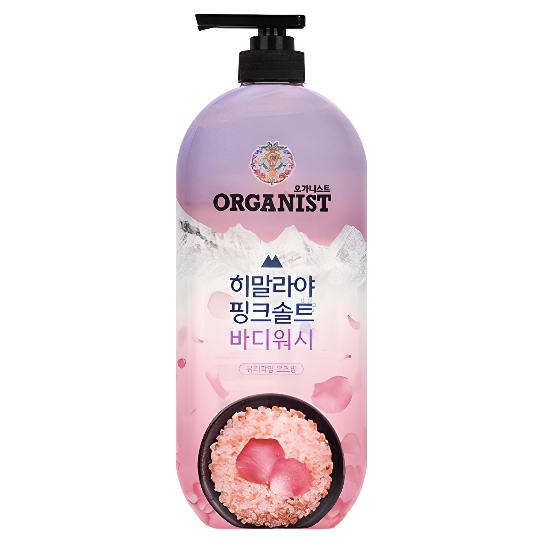 오가니스트 히말라야 핑크솔트 바디워시 로즈향 900ml (1개)_이미지