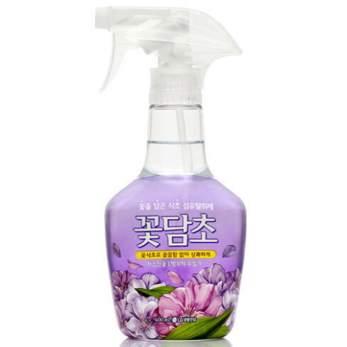 LG생활건강 샤프란 케어 ㅤ꽃담초 섬유탈취제 자스민꽃향 400ml (3개)_이미지
