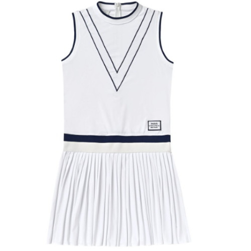 PIGC 쉐브론 플리츠 원피스 SW0DOP20331_이미지