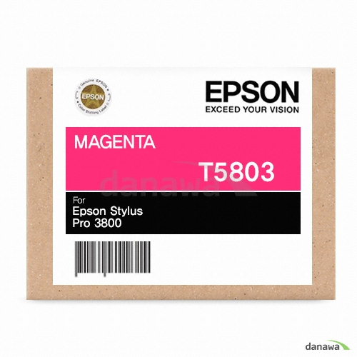 Epson 정품 T5803 (T580300) 빨강