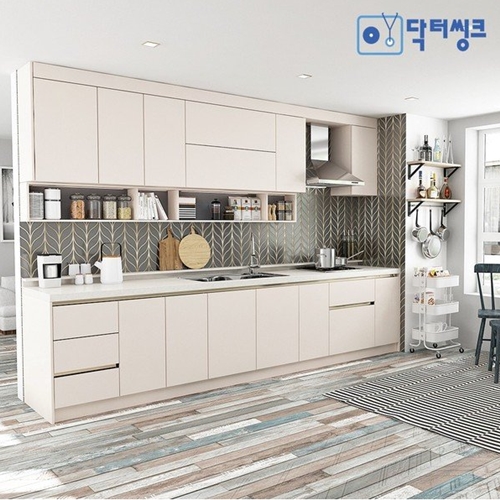 닥터씽크 릴러블키친7 로즐린 ㅡ자 (~4.0m)