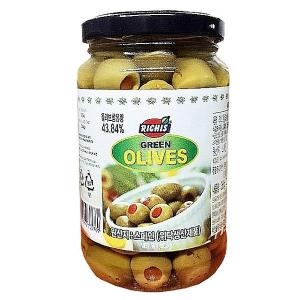 동서식품 리치스 그린 올리브 365g (4개)_이미지