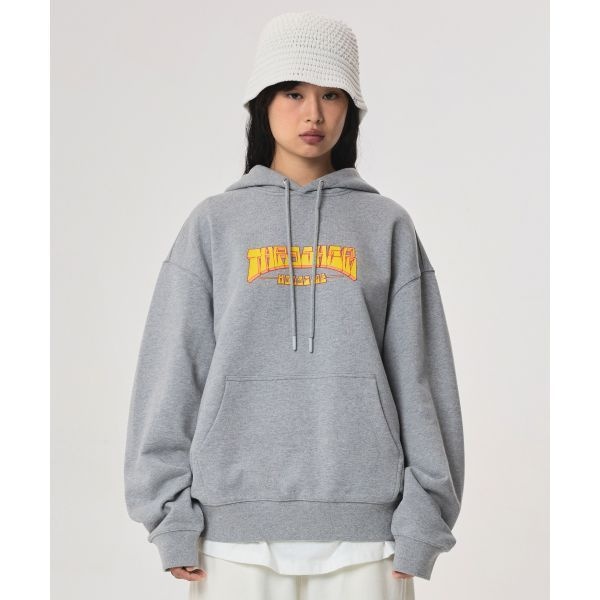 트레셔 피르메 로고 후디 그레이 1950094