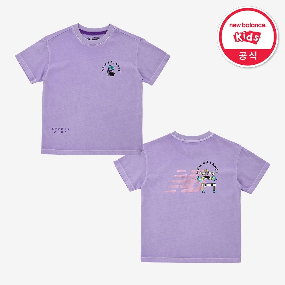 키즈 KIDS STELLAR PLAY GROUND_아동 피그먼트 반팔티셔츠 NK9EG2502U88