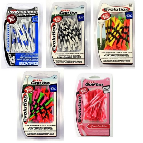 프라이드스포츠 PTS 에볼루션 골프티 롱티 83mm [30개]