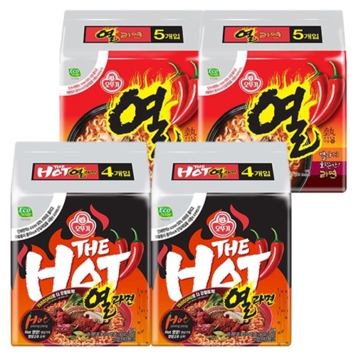 오뚜기 더핫열라면8개 + 열라면10개_이미지
