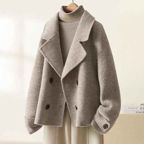 마르셀 크롭 모직코트 _NC4HC003