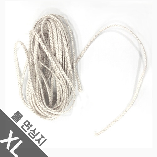 소이 캔들 스모크리스 무코팅 면심지 XL_한롤