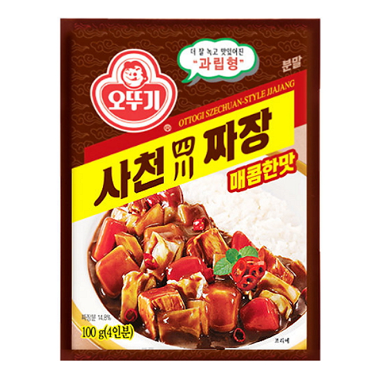 오뚜기 사천짜장 분말 100g (40개)