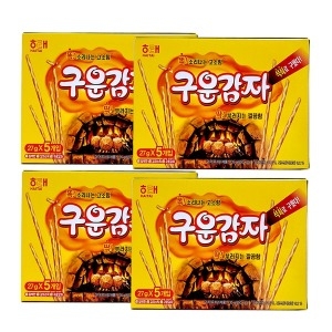 구운감자 135g 4개 20입 감자스틱 학교 과자 간식