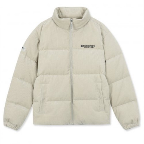 헤딘 코듀로이 하이넥 다운 숏패딩 DXDJ5W026