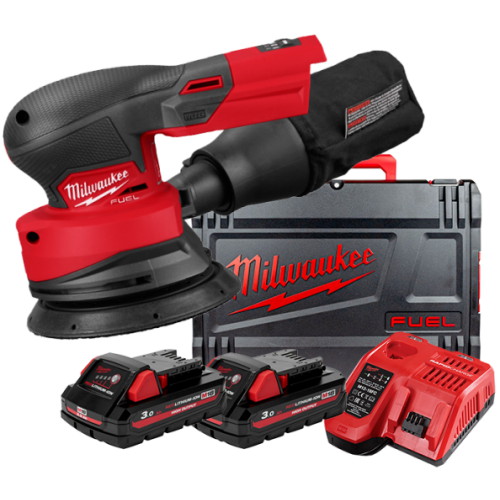 밀워키 M18 FROS125 (3.0Ah, 배터리 2개)_이미지