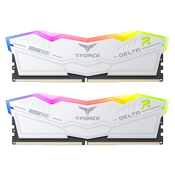 TeamGroup T-Force DDR5-5600 CL40 Delta RGB 화이트 패키지 (32GB(16Gx2))
