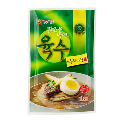 청수식품 맑은물 냉면육수 동치미맛 300g (1개)_이미지
