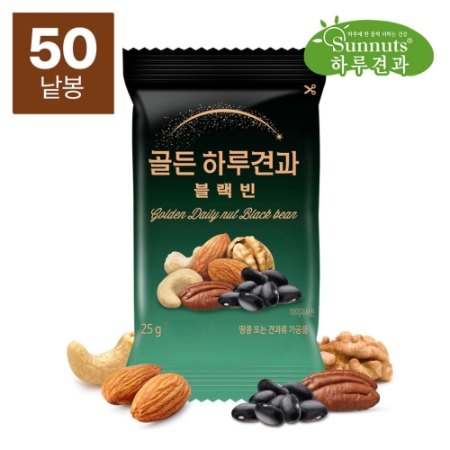 선명농수산 골든 하루견과 블랙빈 25g