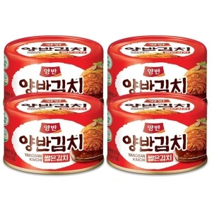 동원F&B 양반 캔김치 썰은김치 160g (4개)_이미지