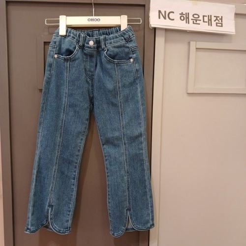 오후 키즈 sh06 여아보들부츠컷데님팬츠 OHTJ25152 28870870_이미지