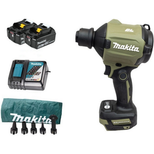 마끼다 DAS180 올리브 해외구매 (6.0Ah, 배터리 2개)_이미지