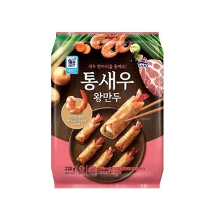 사조대림 대림선 통새우 왕만두 220g (5개)_이미지