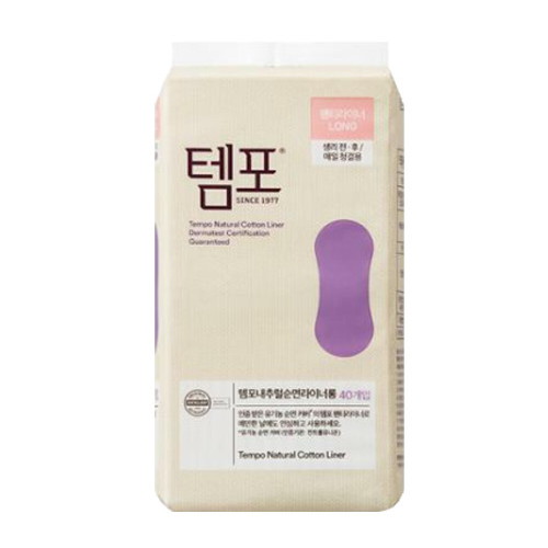 템포 내추럴 순면 라이너 롱 40개이미지입니다. 누르면 해당 게시물로 새창이동합니다.