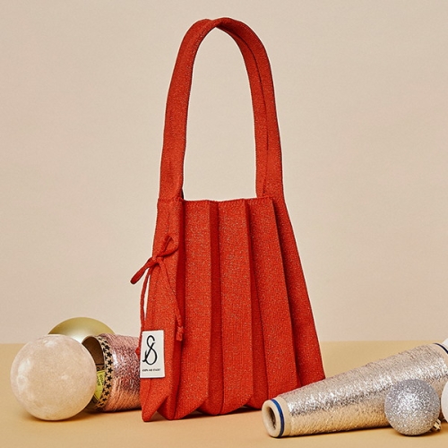 여성 Lucky Pleats Knit S Starry_0JSN5TT40222