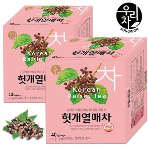 송원식품 헛개 열매차 40티백 (2개)_이미지