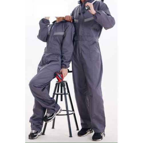 미화부장 빅사이즈 일체형 스즈끼 후드 작업복_이미지