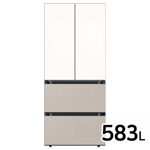삼성전자 비스포크 AI 김치플러스 에센셜 RQ58DB94U1AP (화이트+베이지)_이미지