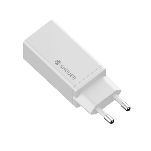 그린전산 SHOUER PD PPS 65W 2포트 GaN 충전기 SH-GE65W10UC_이미지