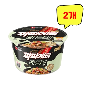 농심 짜파게티 더 블랙 사발 90g (2개)_이미지