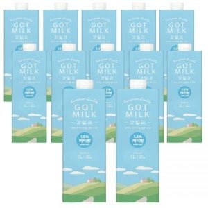 믈레코비타  갓 밀크 1.5% 저지방 우유 1L (12개)