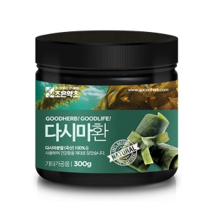 자연 그대로 국내산 100 다시마 환 300g