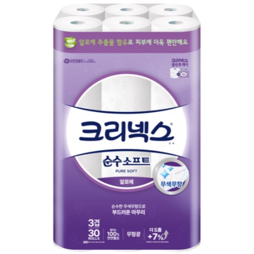 순수 소프트 알로에 27m (30롤)
