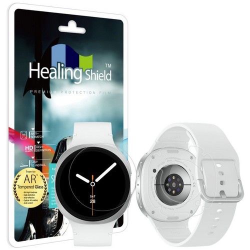 갤럭시워치8 풀커버 AR 강화유리 액정보호필름 1매+후면 2매