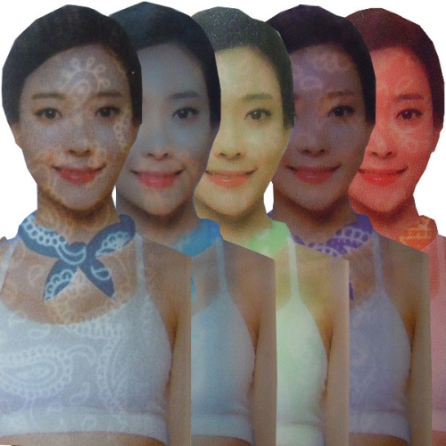 아토코리아 ICS1606 운동 자전거 아이스 쿨스카프 얼음목도리 곤색 FREE_이미지
