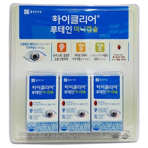 아이클리어 루테인 미니캡슐 120mg 30정