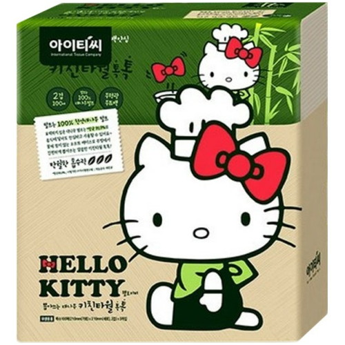뽑아쓰는 대나무 키친타월 톡톡 100매 (3입)