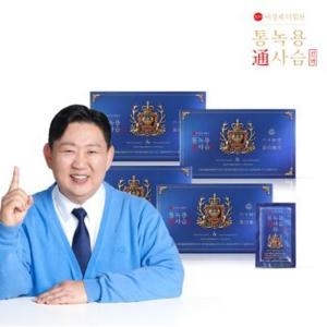 그린바이오 이경제 더힘찬 통녹용 사슴진액 66ml 30포 (4개)