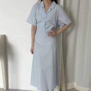 아이우먼 청순핏셔츠하객원피스 RDU668M506 빅사이즈_이미지