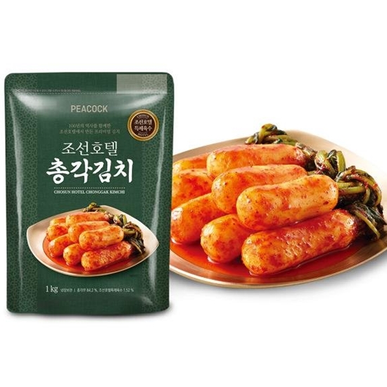이마트 피코크 조선호텔 총각김치 1kg (1개)_이미지