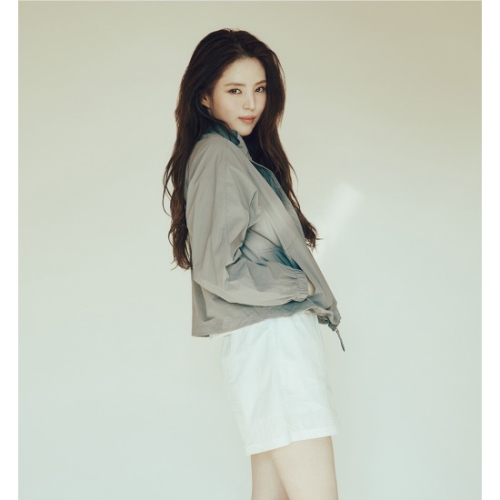 지오다노 여 나일론 윈드브레이커 집업 자켓 375519_이미지