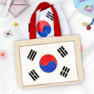 하하당 태극기 에코백 만들기_이미지