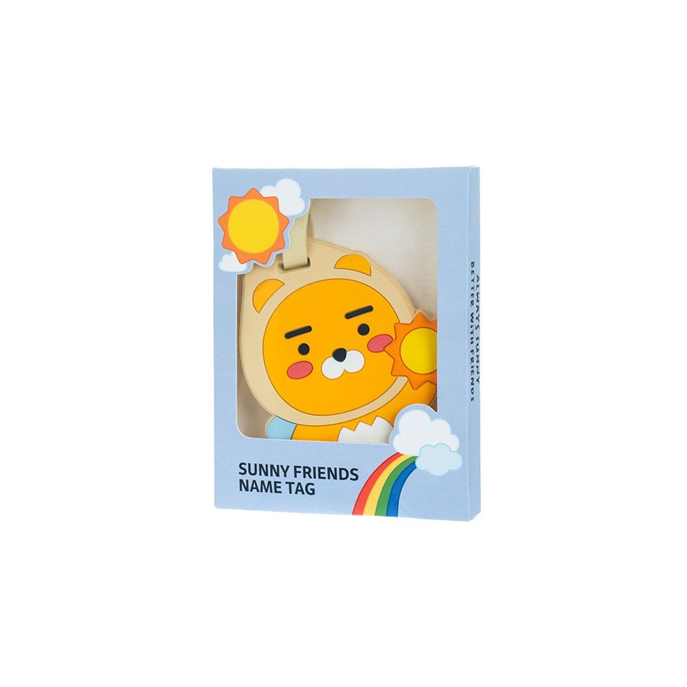 카카오프렌즈 써니프렌즈 실리콘 네임택 라이언_이미지