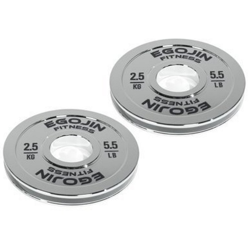 이고진 클럽용 크롬 바벨 중량 원판 51D (2.5kg, 2개)_이미지