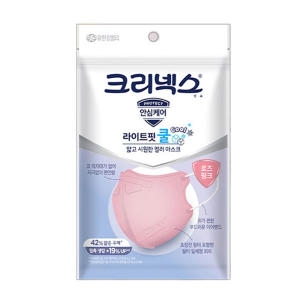 라이트핏 쿨마스크 Pink 대형 5매