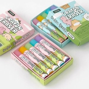 일정문구 순덕이크루 크레용 지우개