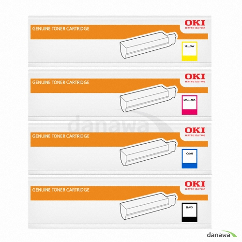 OKI ��ǰ (46443105, 46443106, 46443107, 46443108) 4�� ��Ʈ