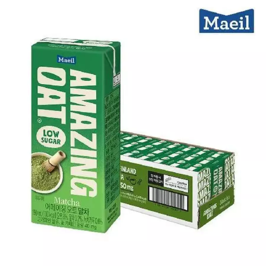 매일유업 어메이징 오트 말차 190ml (72개)_이미지